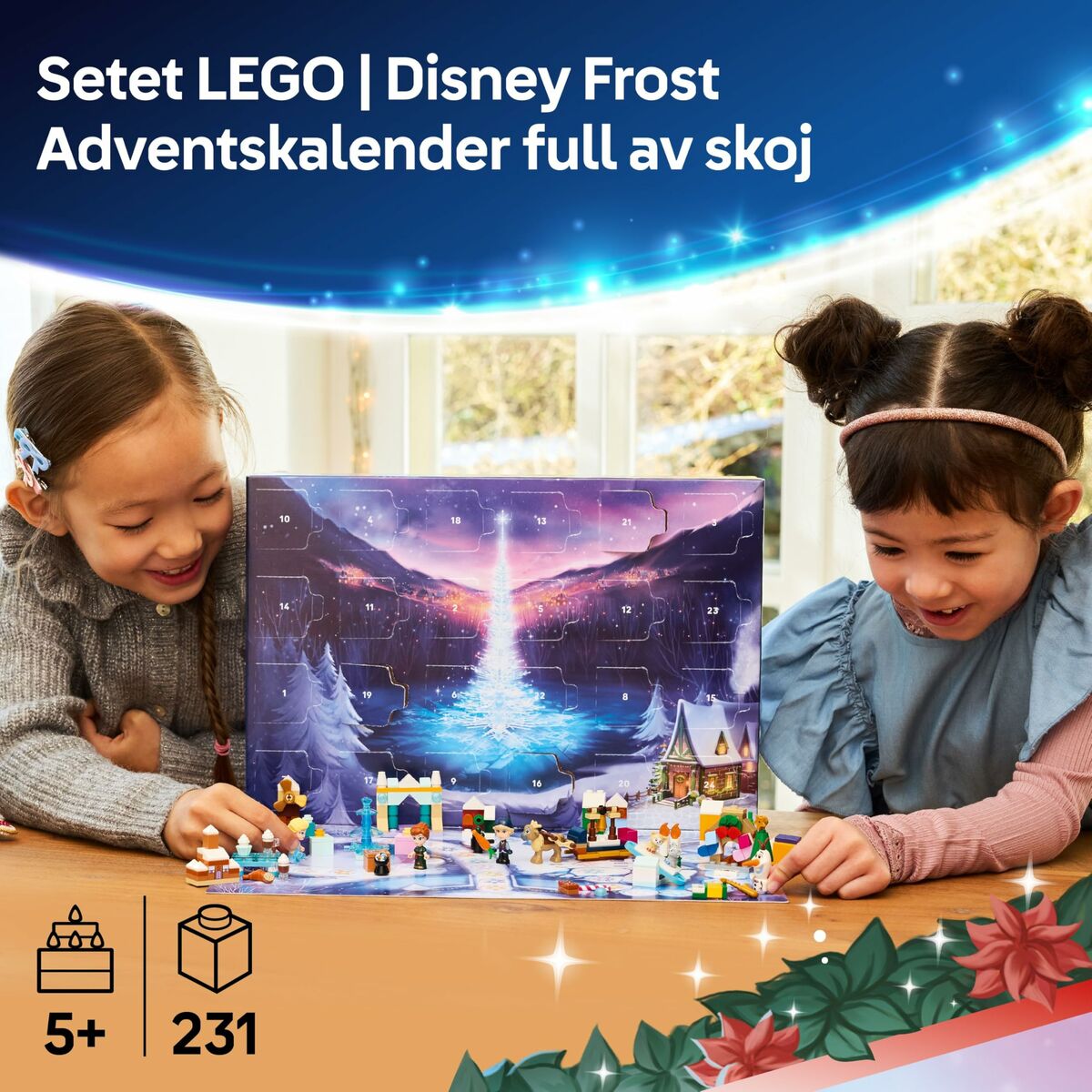 Set de Construcție Lego 43273 Advent Calender 2025 Disney 231 piezas