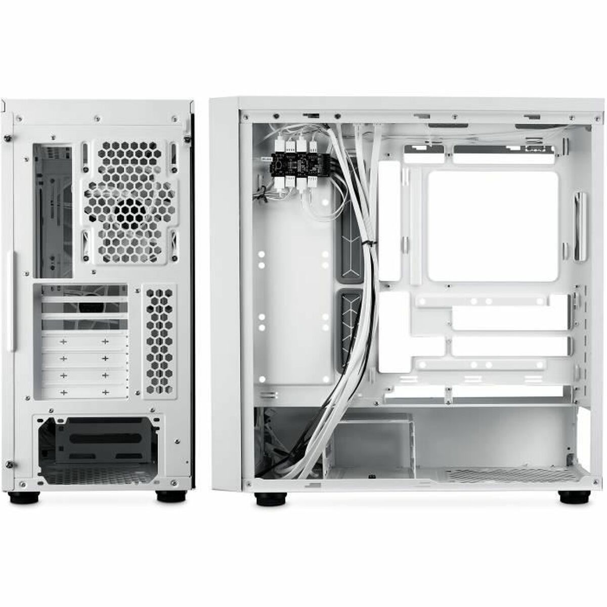Unitate Semi-tower ATX Cooler Master MB600-WGNN-S00 Alb