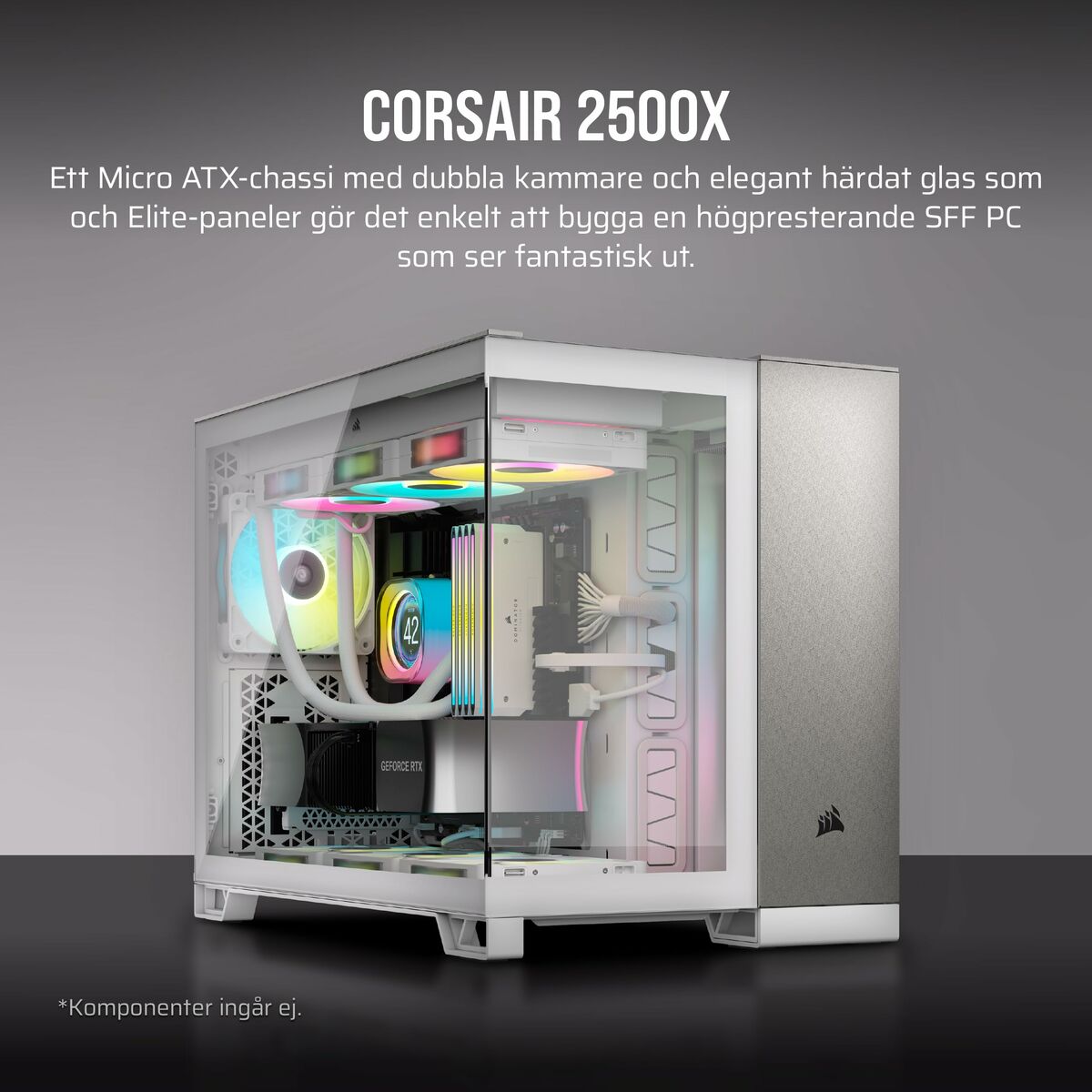 Unitate Semi-tower ATX Corsair Alb