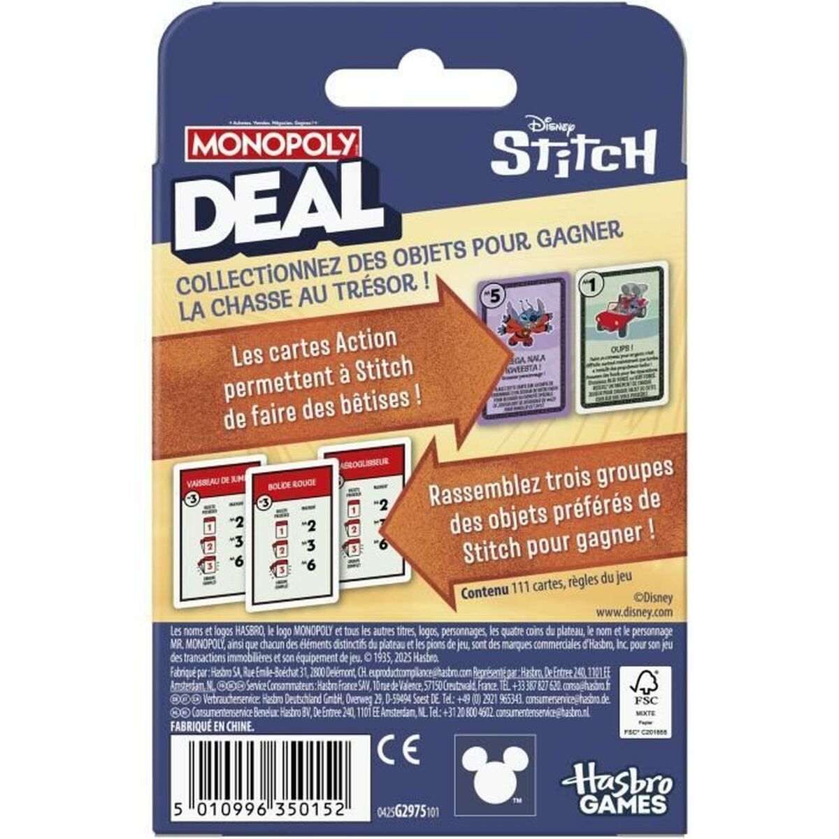 Joc de Masă Hasbro 17 x 10 x 15 cm 13 x 5 x 10 cm