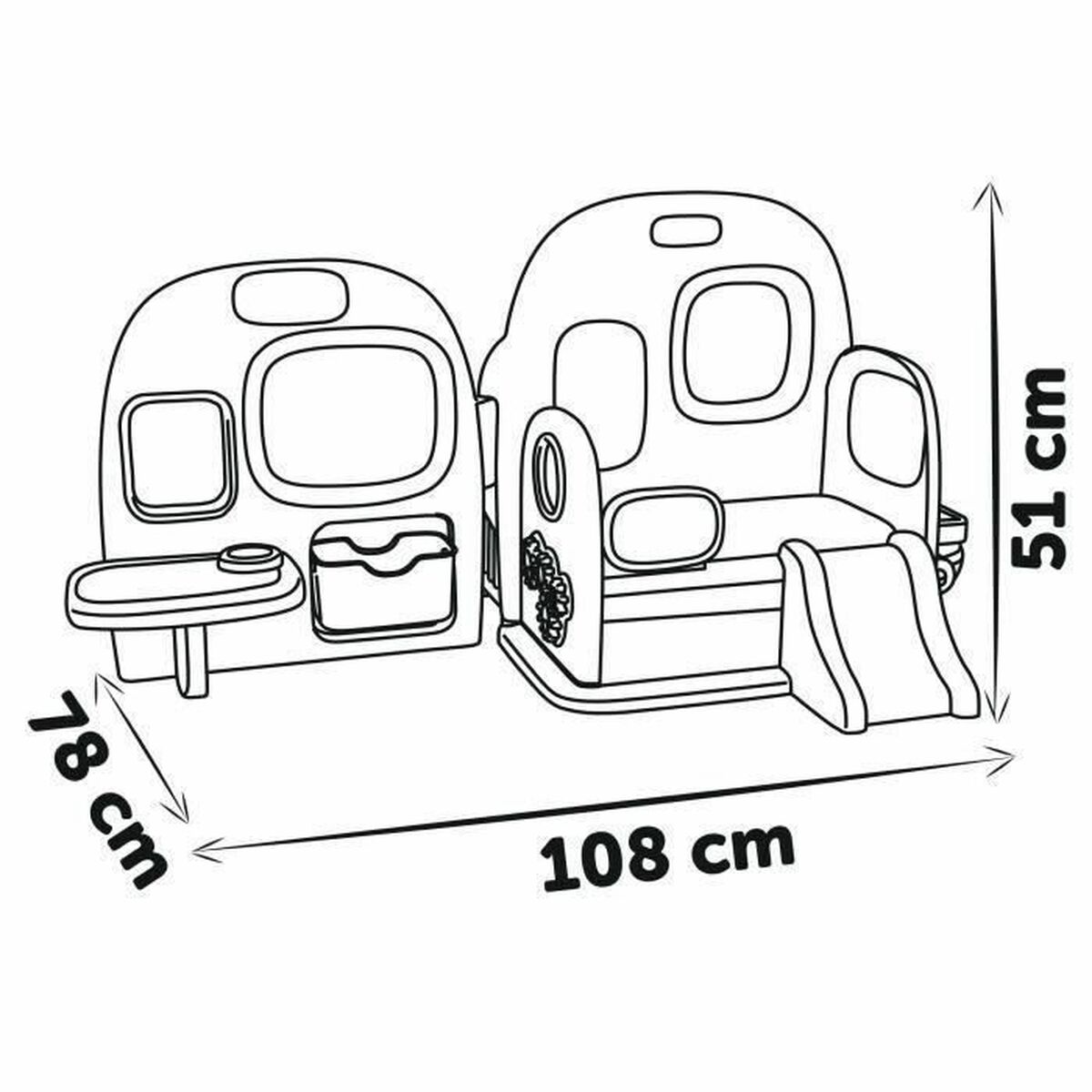 Kit de curățare et de depozitare Smoby