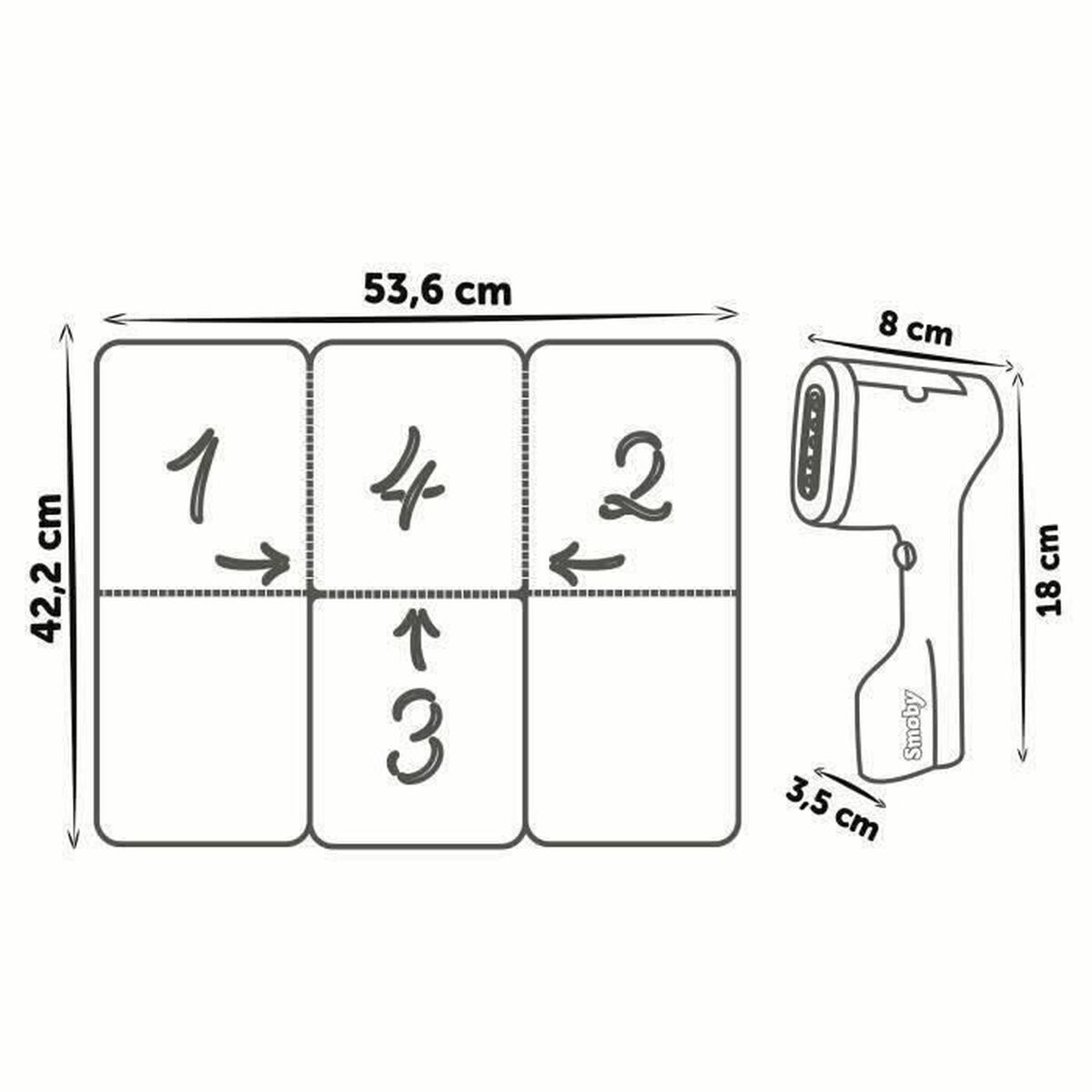 Kit de curățare et de depozitare Smoby