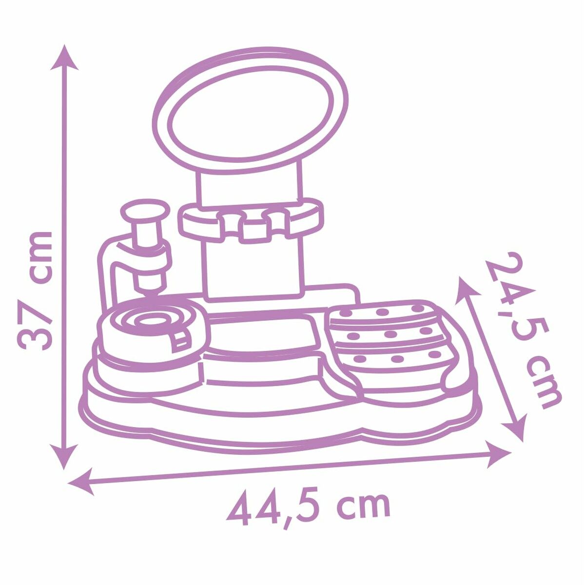 Kit de curățare et de depozitare Smoby