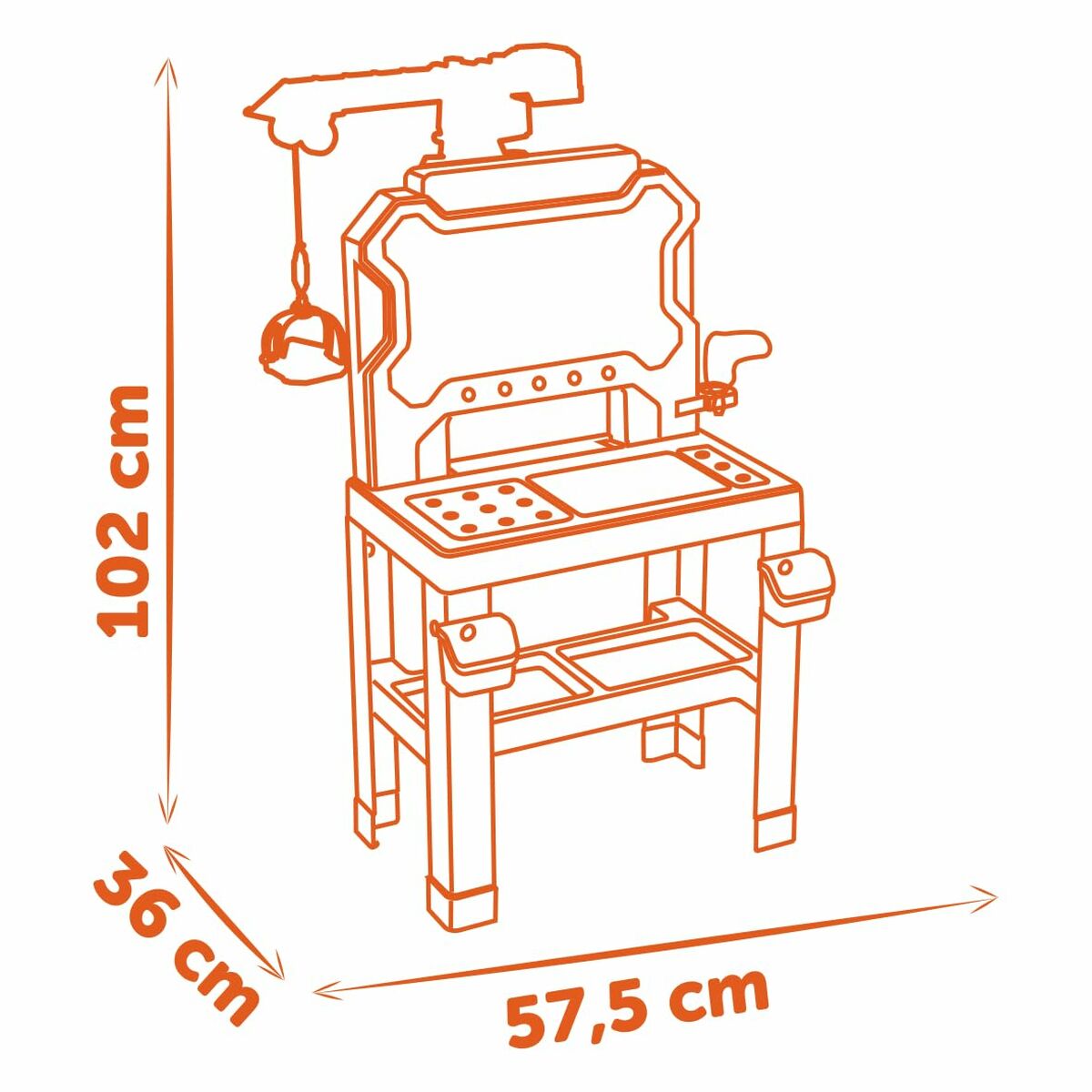 Kit de curățare et de depozitare Smoby