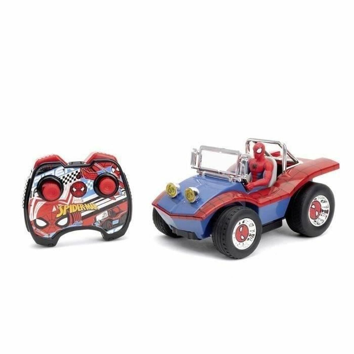 Mașină Radio Control Jada Spiderman Buggy 1:24