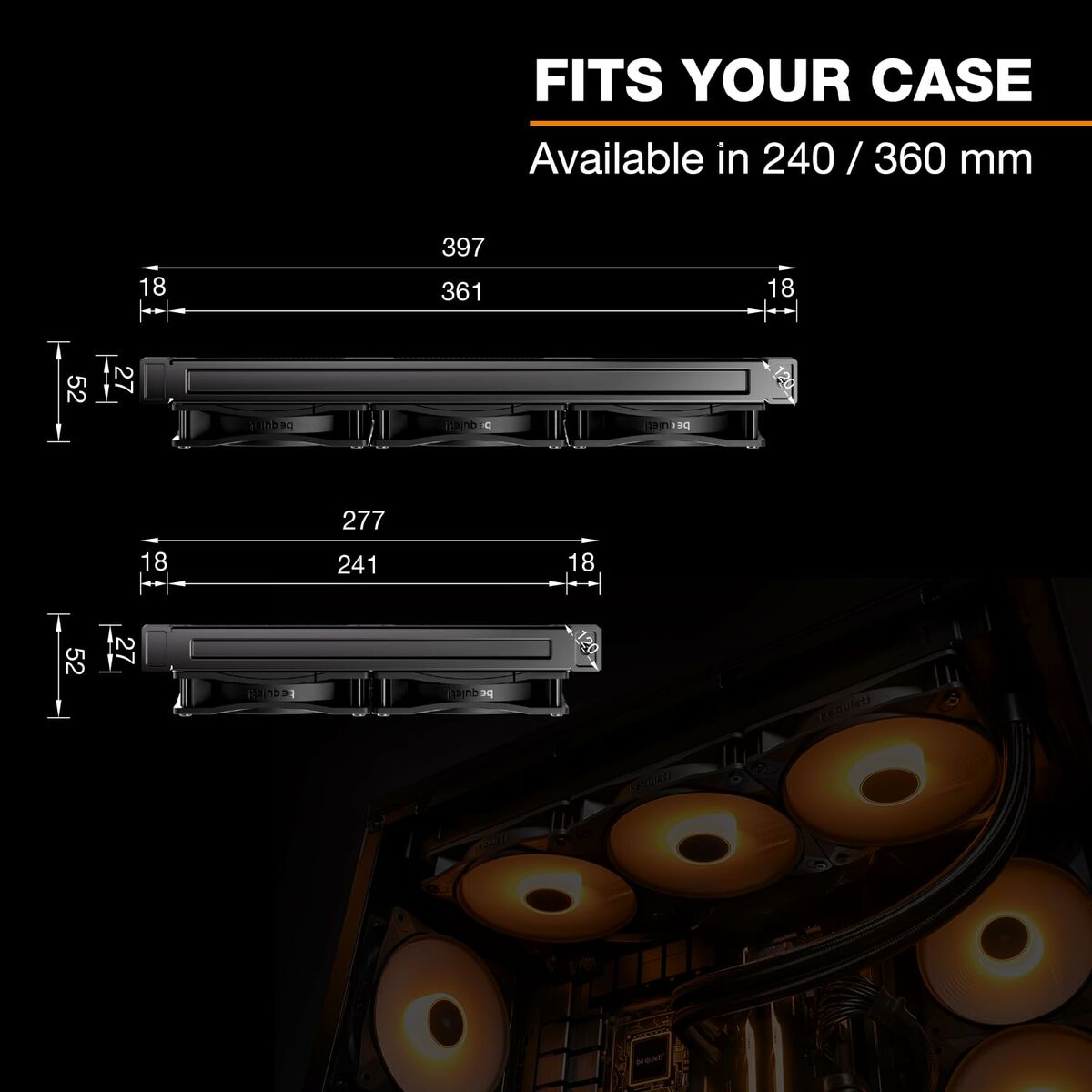 Set de răcire lichidă Be Quiet!