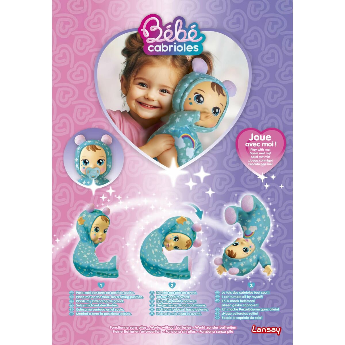 Păpușă bebeluș Lansay