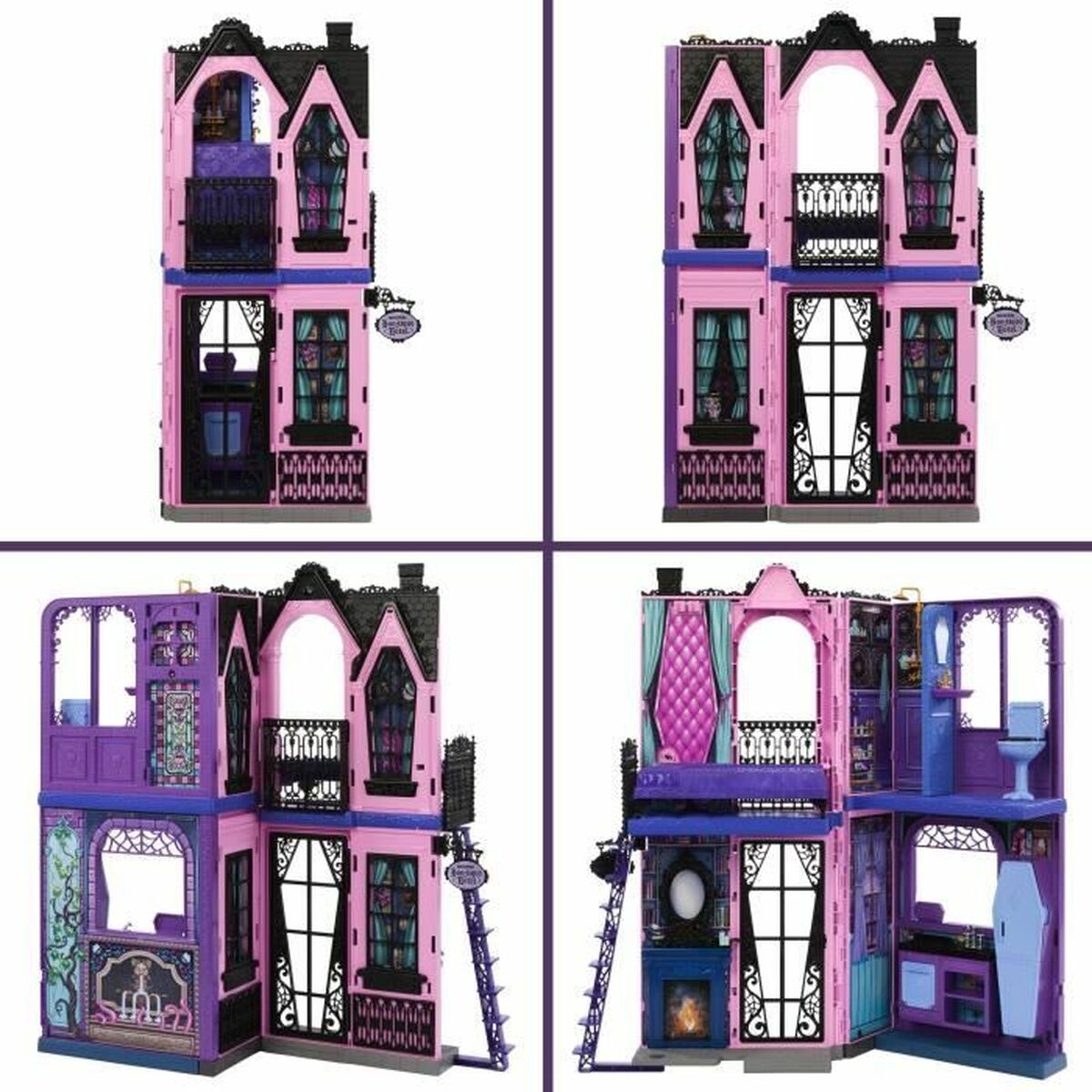 Casă de păpuși Monster High 27 Piese 4 Piese