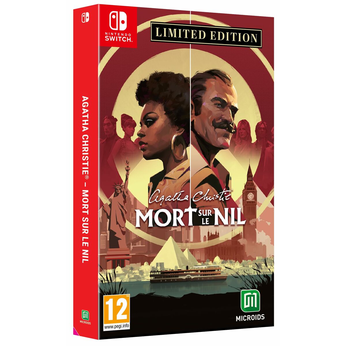 Joc video pentru Switch Microids Agatha Christie Mort sur le Nil