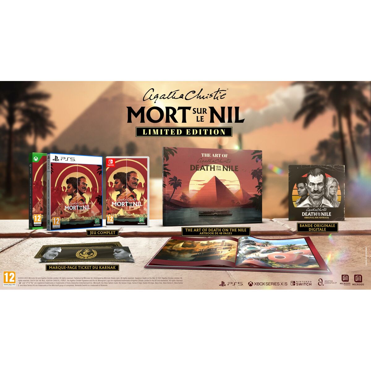 Joc video Xbox Series X Microids Agatha Christie - Mort sur le Nil