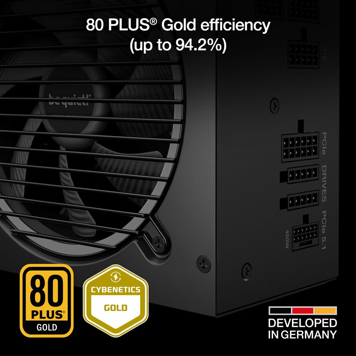 Sursă de Alimentare Be Quiet! BP025EU ATX 650 W 80 Plus Gold