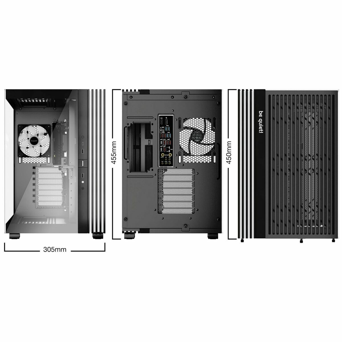 Unitate Semi-tower ATX Be Quiet! BGW67 Negru