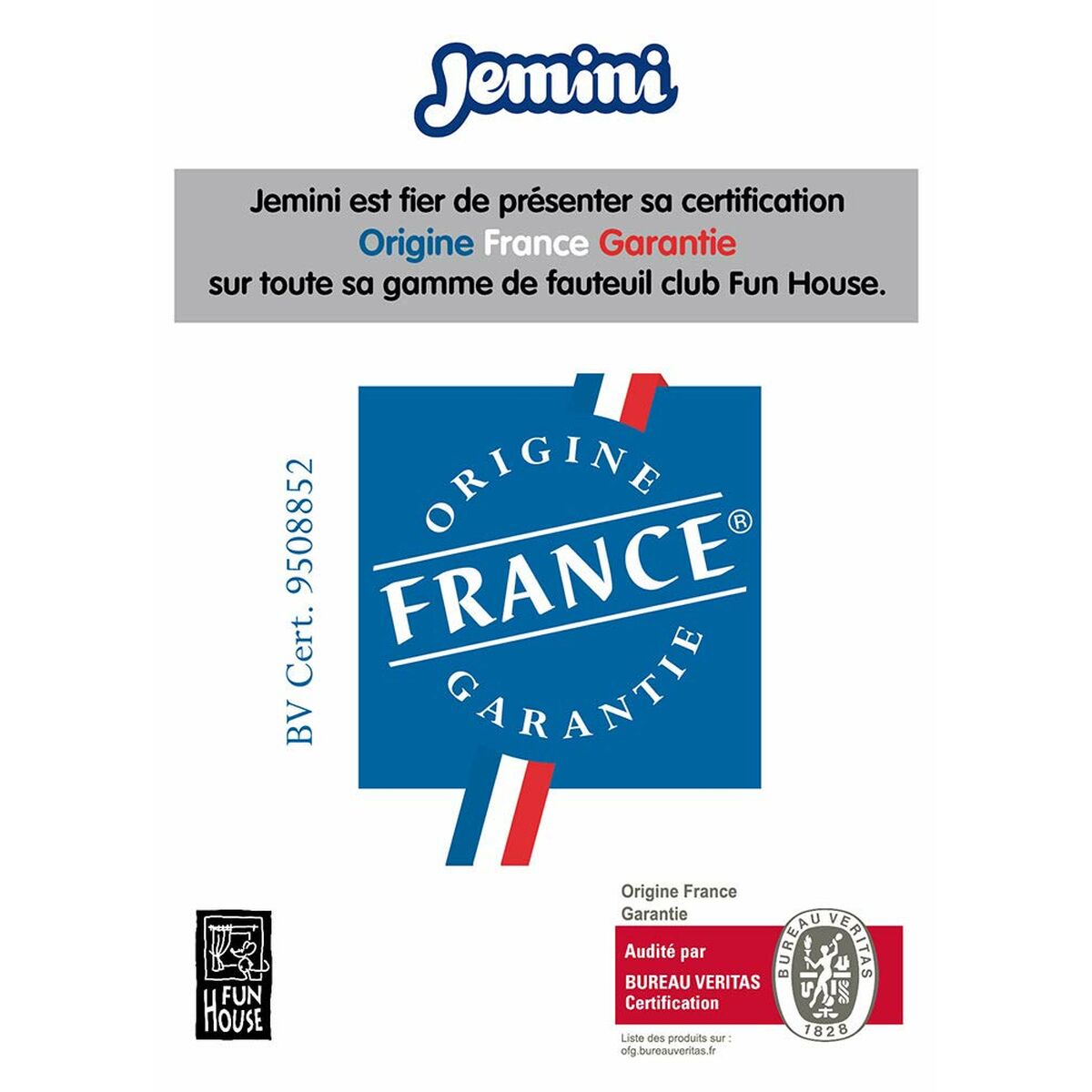 Fotoliu pentru copii Fun House Paddington