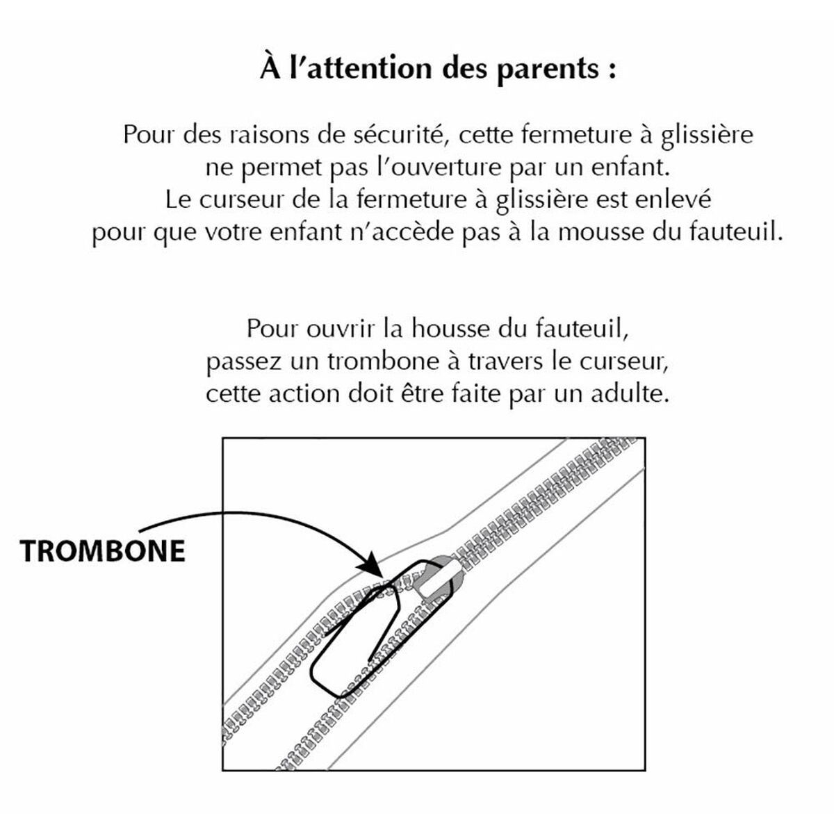 Fotoliu pentru copii Fun House Paddington
