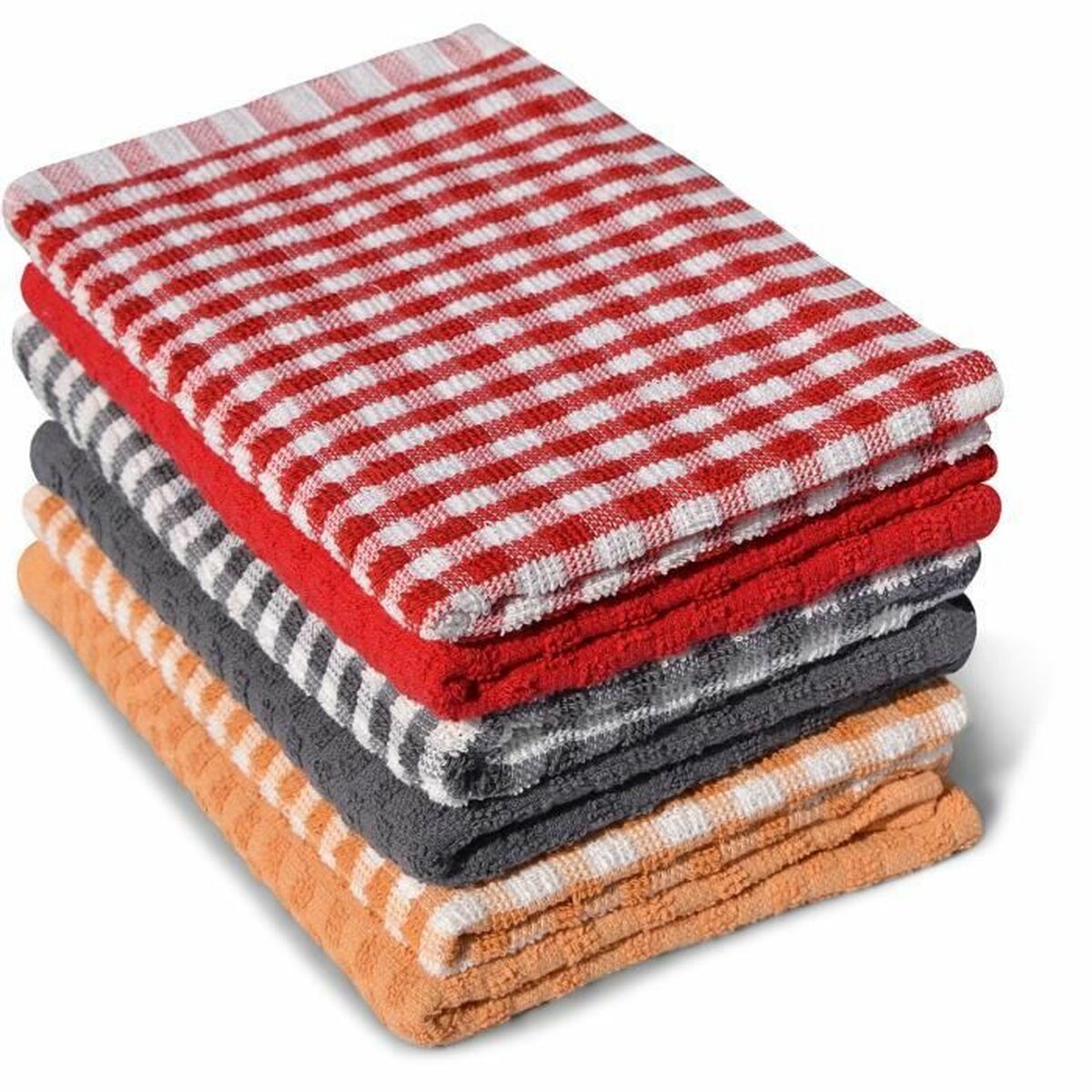 Set de lavete/prosoape de bucătărie HOME LINGE PASSION Multicolor 6 Piese
