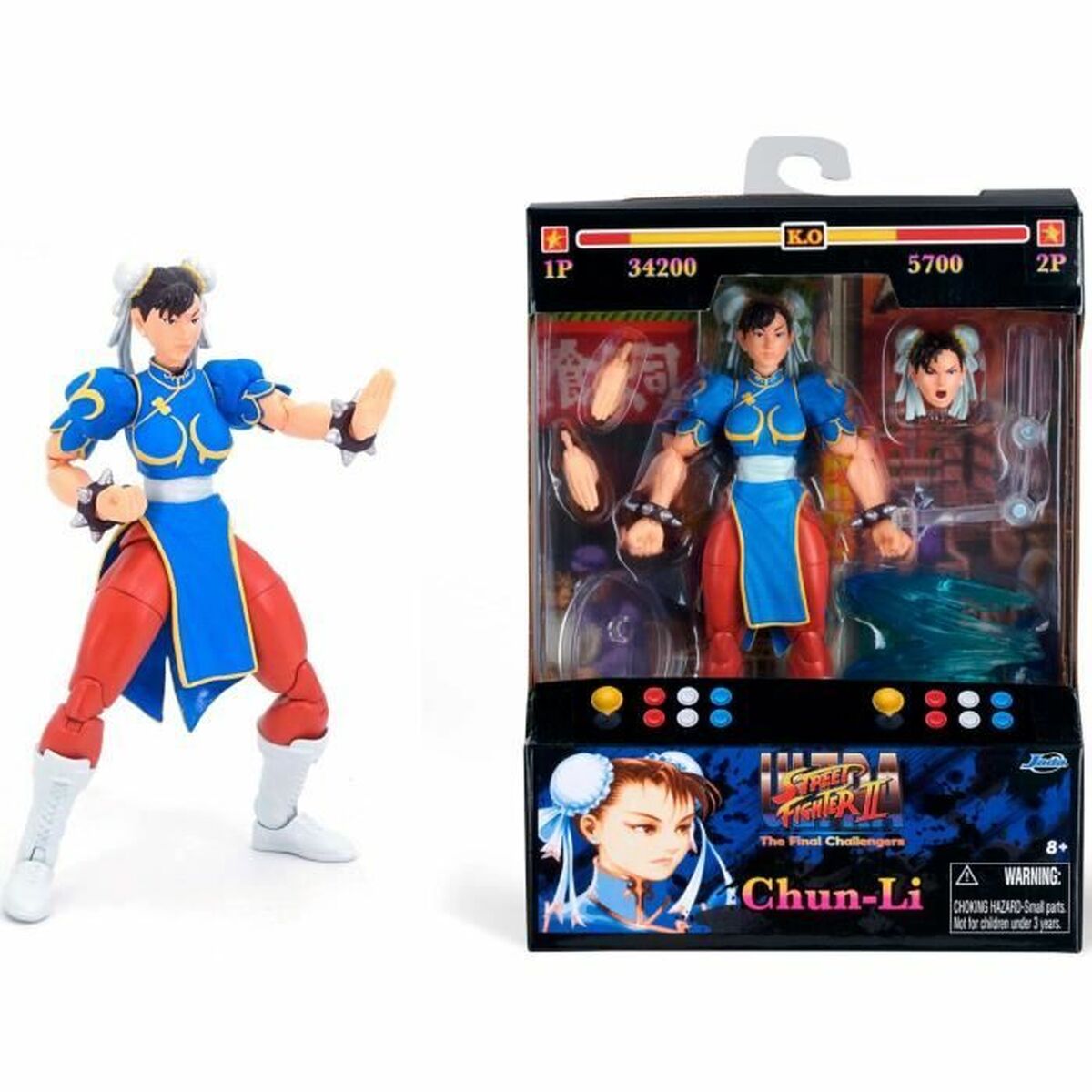 Figura îmbinată Smoby Street Fighter Chun-Li
