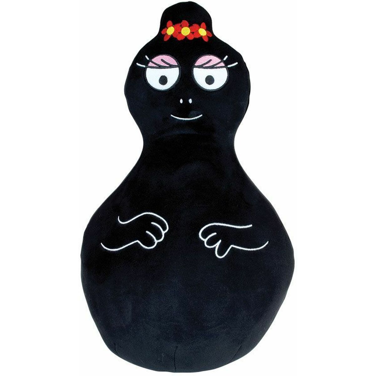 Set de perne Jemini Barbapapa & Barbamama Negru Roz 40 cm Flauș 2 Piese