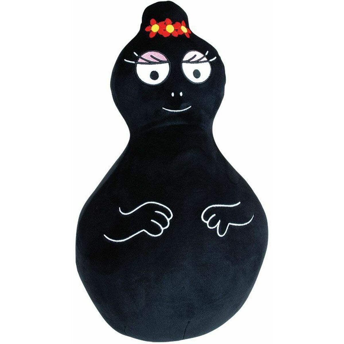 Set de perne Jemini Barbapapa & Barbamama Negru Roz 40 cm Flauș 2 Piese