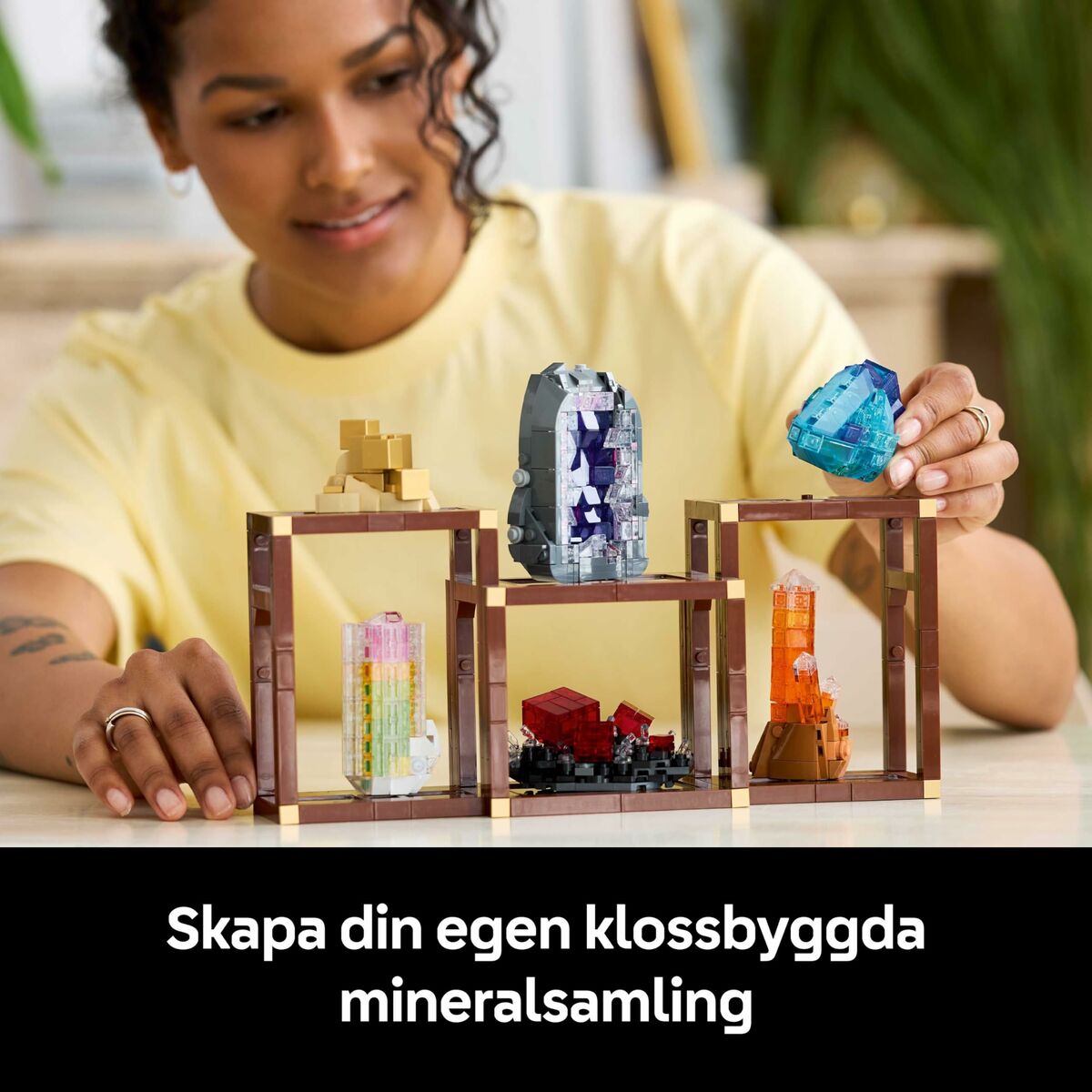 Joc de Construcții cu Plăci Lego Mineral 21362 880  Piese