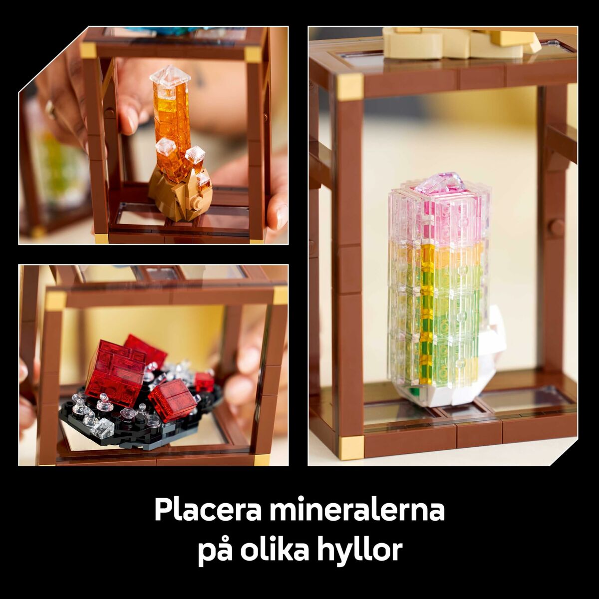 Joc de Construcții cu Plăci Lego Mineral 21362 880  Piese