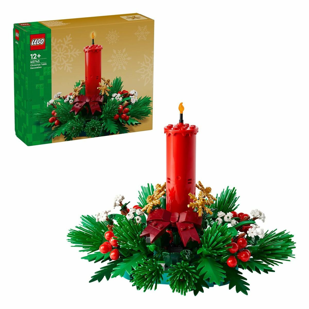 Joc de Construcții cu Plăci Lego Christmas 40743 433 Piese