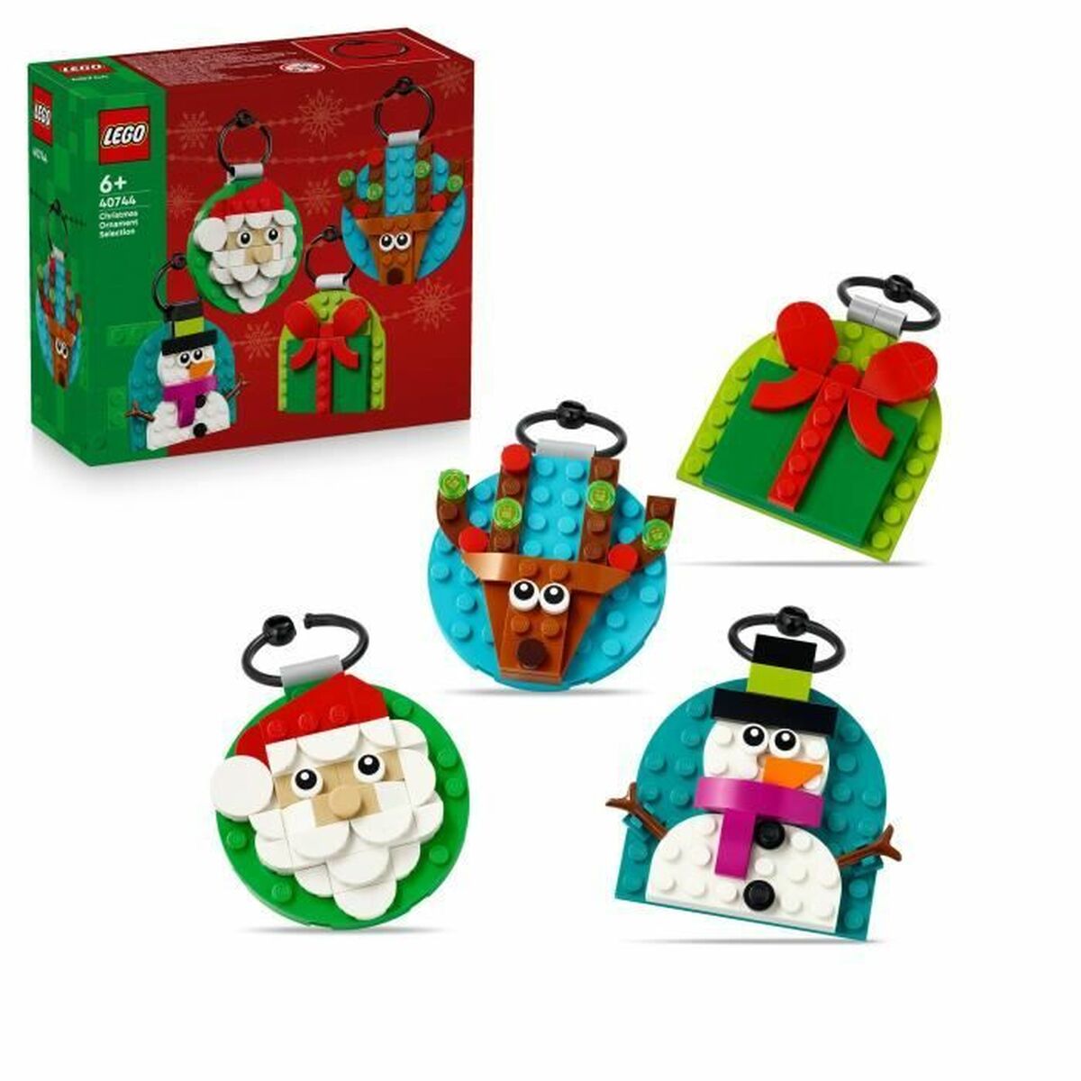 Joc de Construcții cu Plăci Lego Christmas 40744 153 piezas