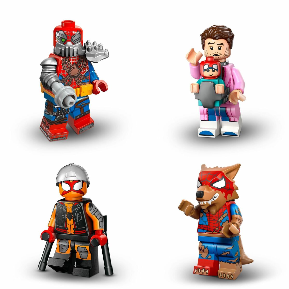 Joc de Construcții cu Plăci Lego Spider-Man 1 Unități