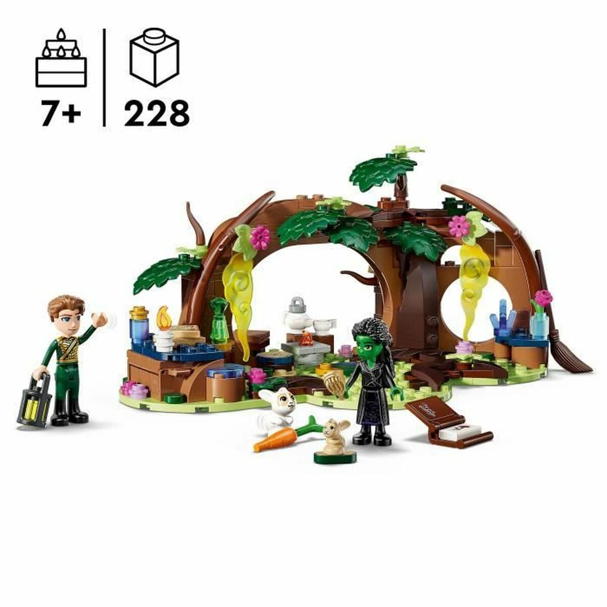 Joc de Construcții cu Plăci Lego Wicked 75687 228 Piese