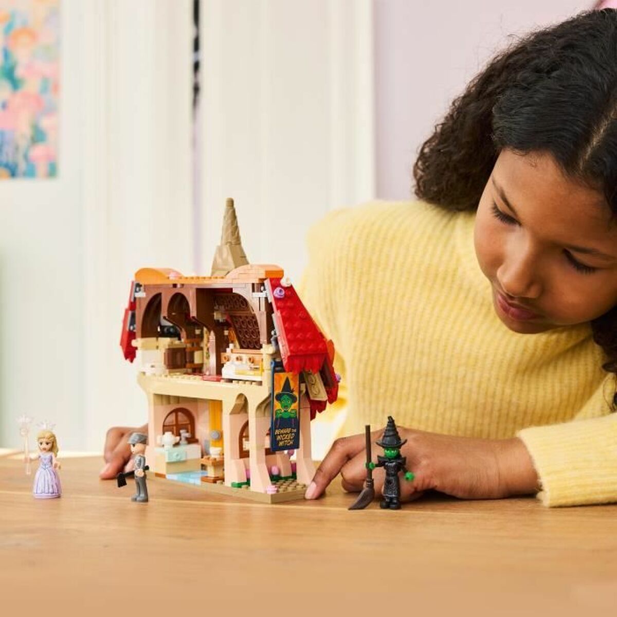 Joc de Construcții cu Plăci Lego Wicked 75690 744 Piese