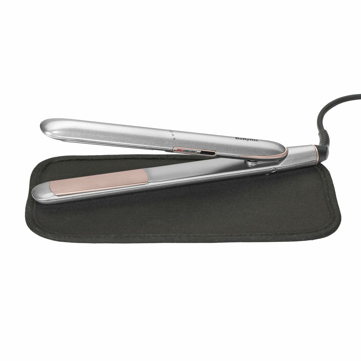 Placă de Păr Babyliss ST260E Negru Oțel 100 W 48 W