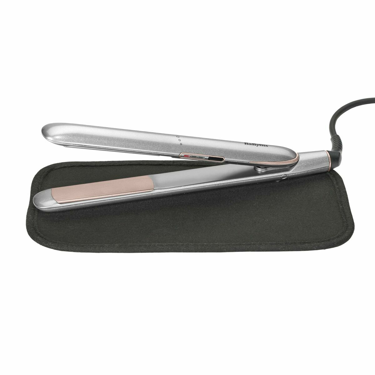 Placă de Păr Babyliss ST260E Negru Oțel 100 W 48 W