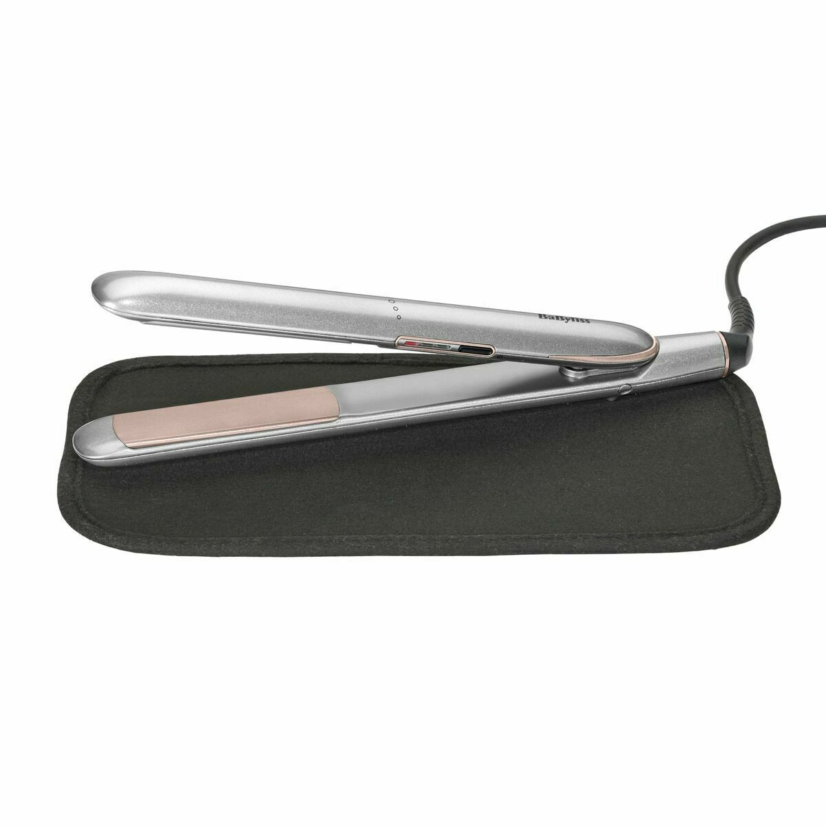 Placă de Păr Babyliss ST260E Negru Oțel 100 W 48 W