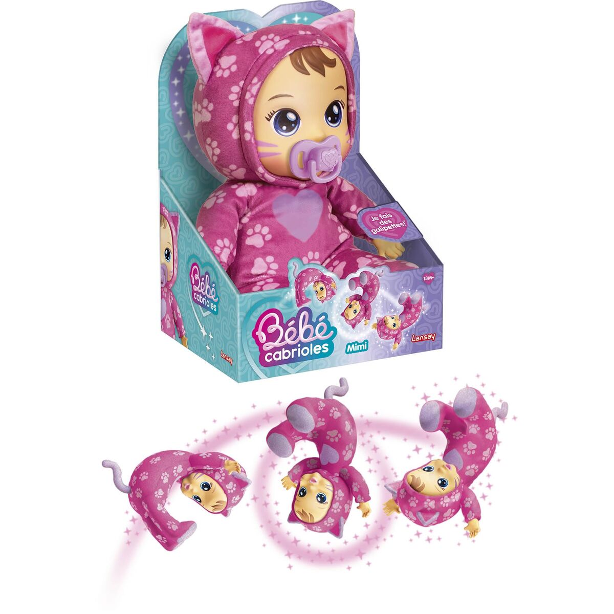 Păpușă bebeluș Lansay Mimi