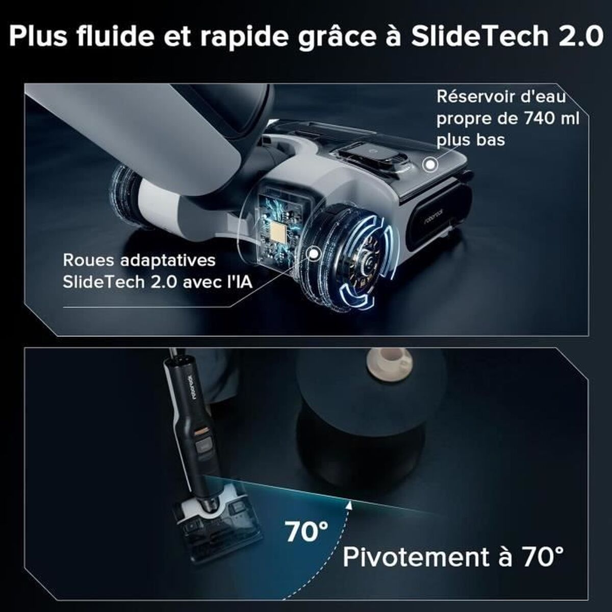 Extractor Roborock Alb
