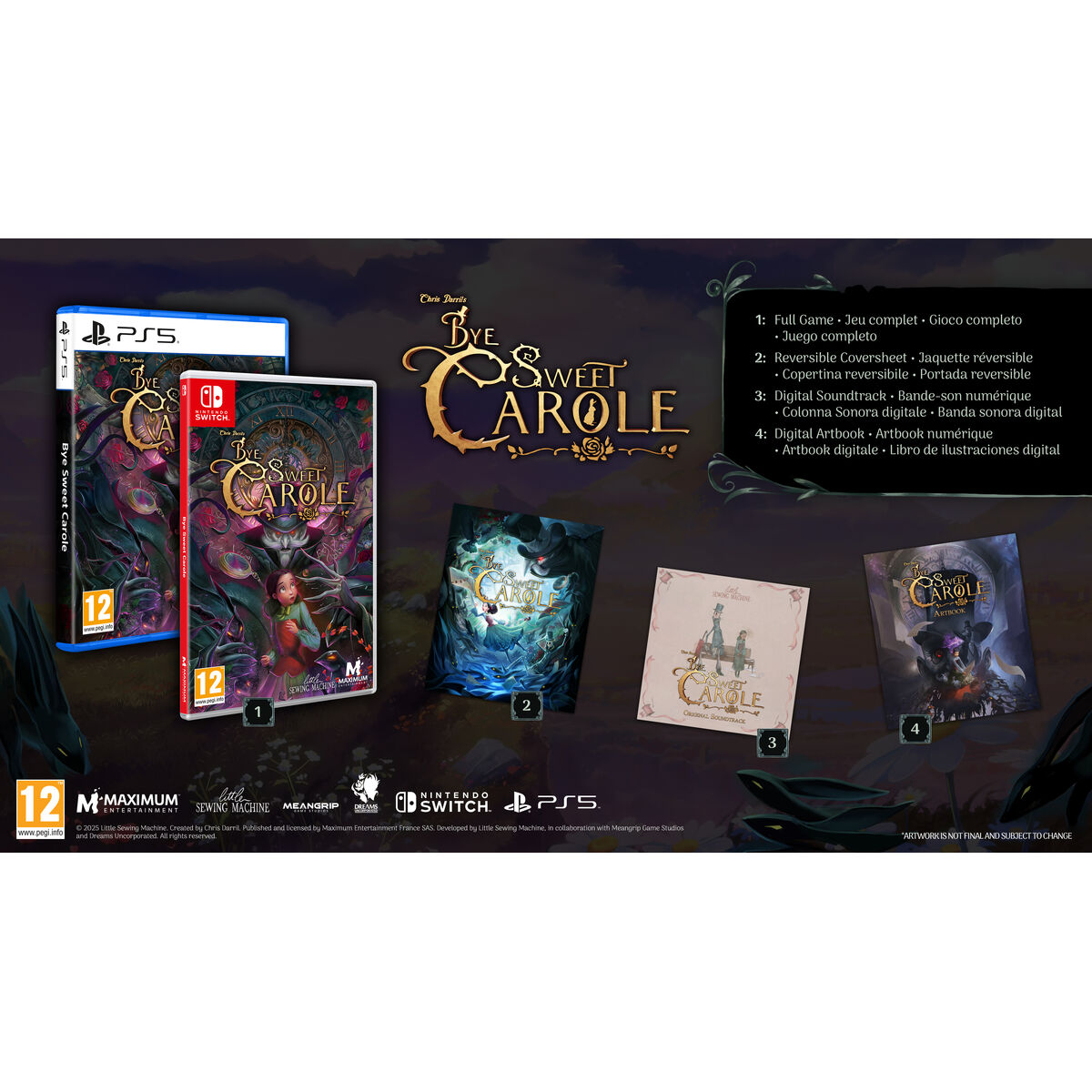 Joc video pentru Switch Just For Games Bye Sweet Carole