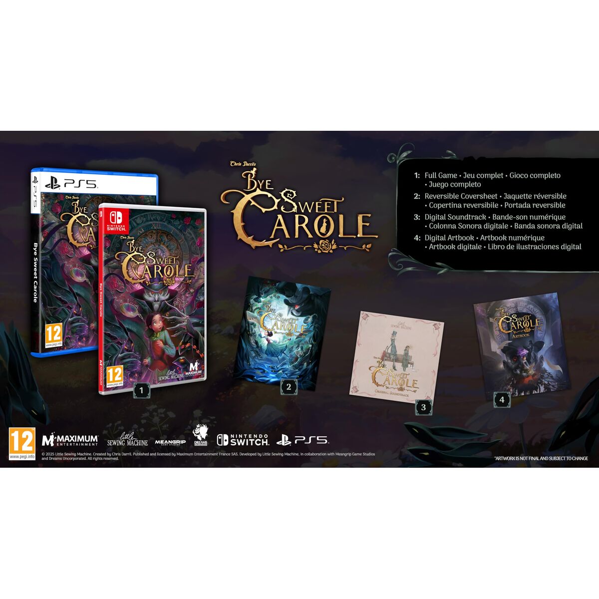 Joc video pentru Switch Just For Games Bye Sweet Carole