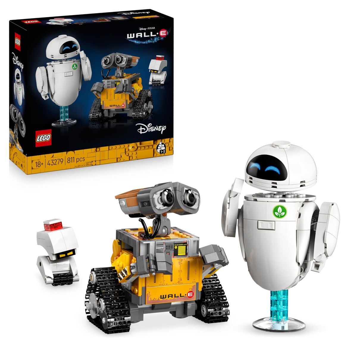 Plăci de Construcții Lego WallE 43279 811 Piese