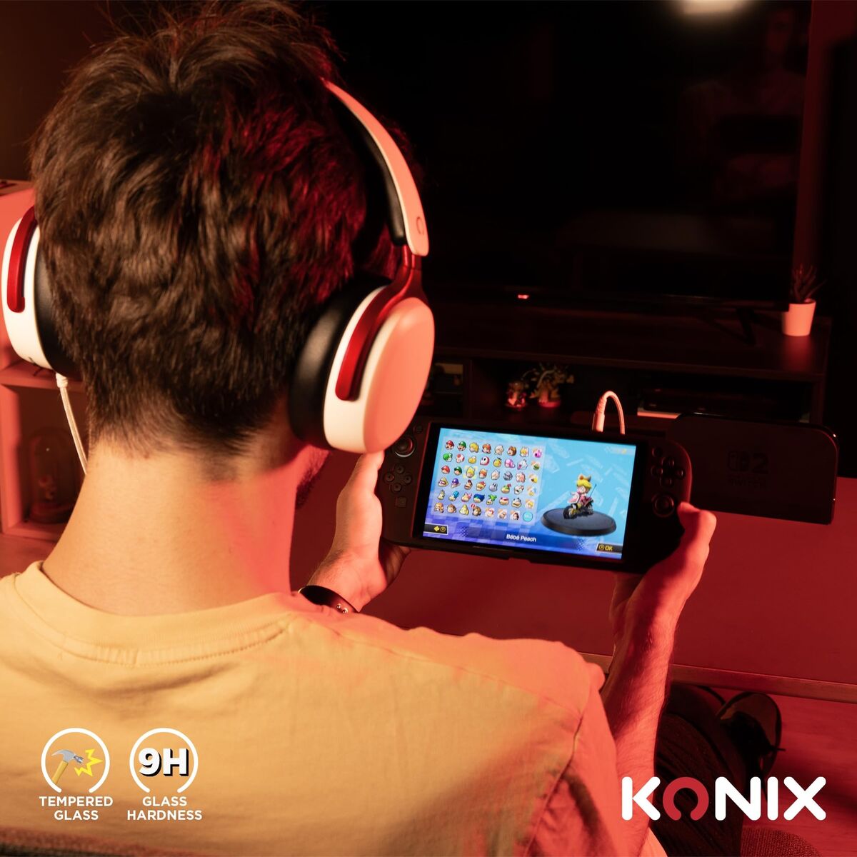 Folie de Ecran pentru Nintendo Switch 2 KONIX