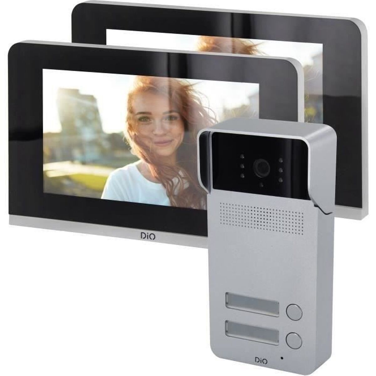 Interfon Video Inteligent Chacon Gri 2 Piese