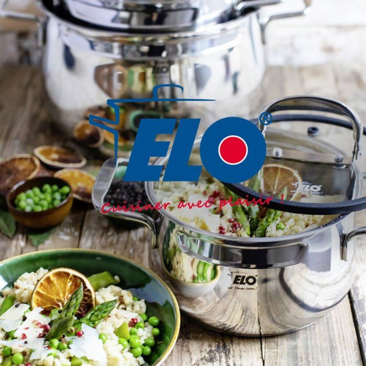 Cratițe Fackelmann Elo Brillant Oțel 1,75 L 1,25 L 2 Piese