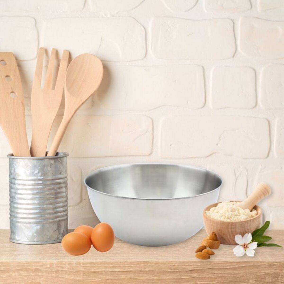 Salatieră Fackelmann Vert Oțel inoxidabil Plastic 49 X 15 X 30 CM 2 Piese