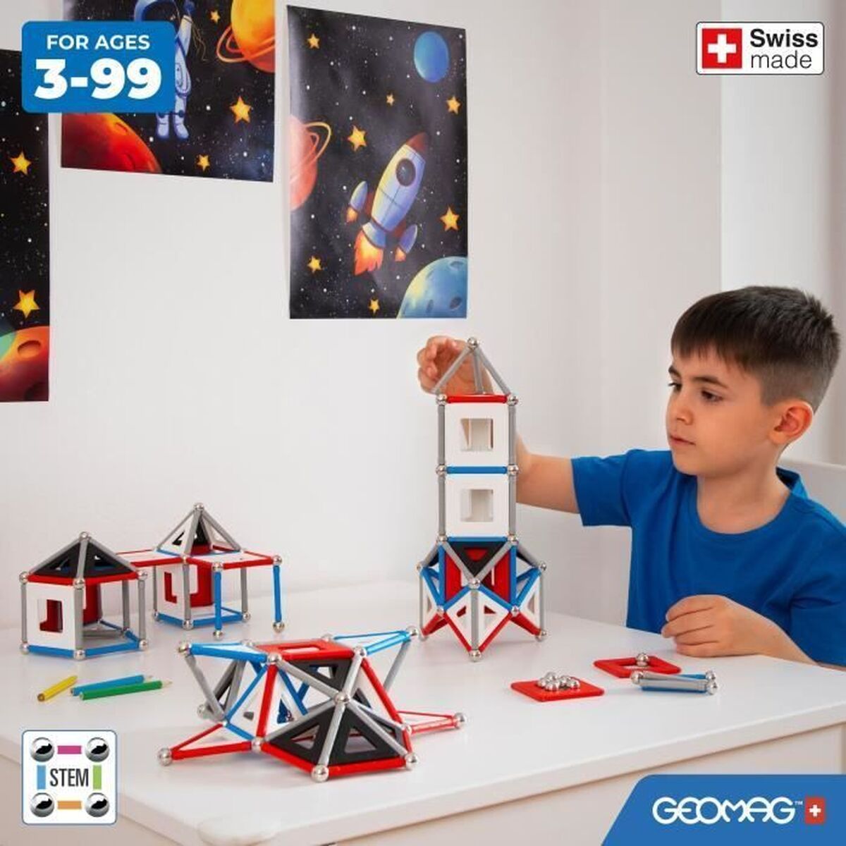 Set de Construcție Geomag Nasa Shuttle 70 piezas