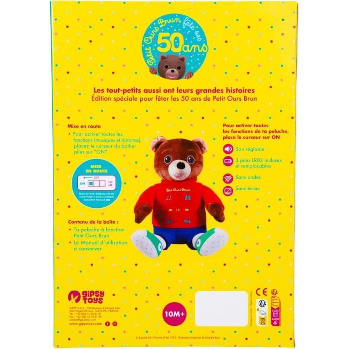 Jucărie de Pluș Gipsy Toys