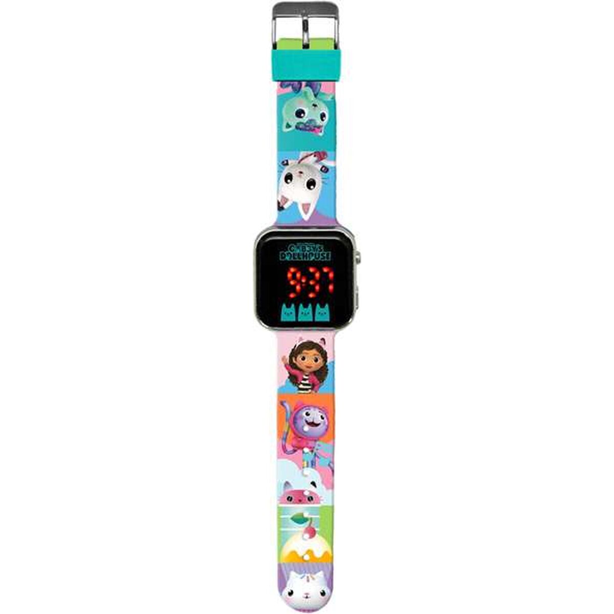 Smartwatch pentru Copii Kids Licensing Negru Ø 35 mm Ora Calendar 18 x 7,5 x 3 cm