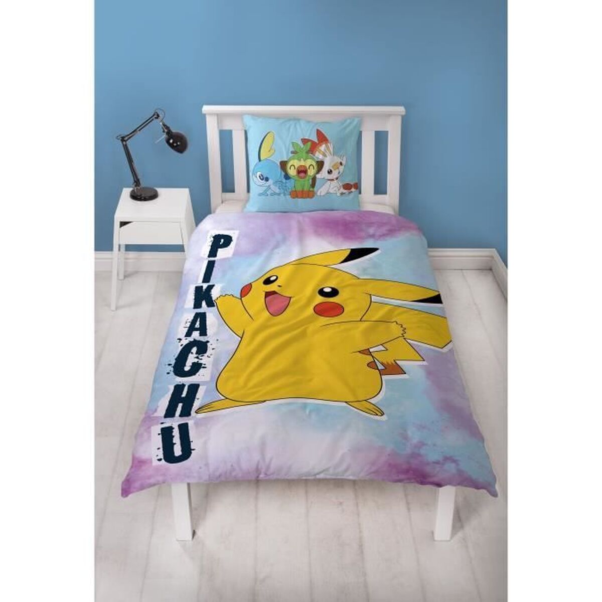 Set husă de pătură Pokémon Multicolor Pat 140 2 Piese