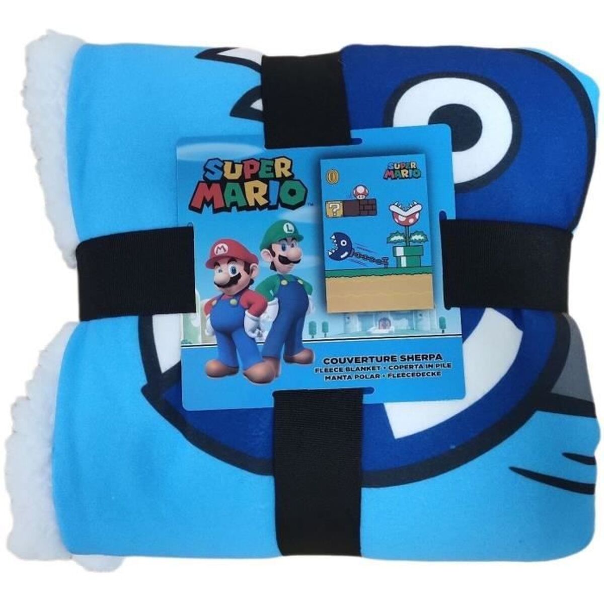 Pătură Mario Bros 31 x 8 x 31 cm Multicolor Imagini scoțiene