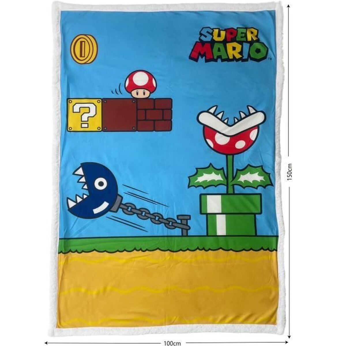 Pătură Mario Bros 31 x 8 x 31 cm Multicolor Imagini scoțiene