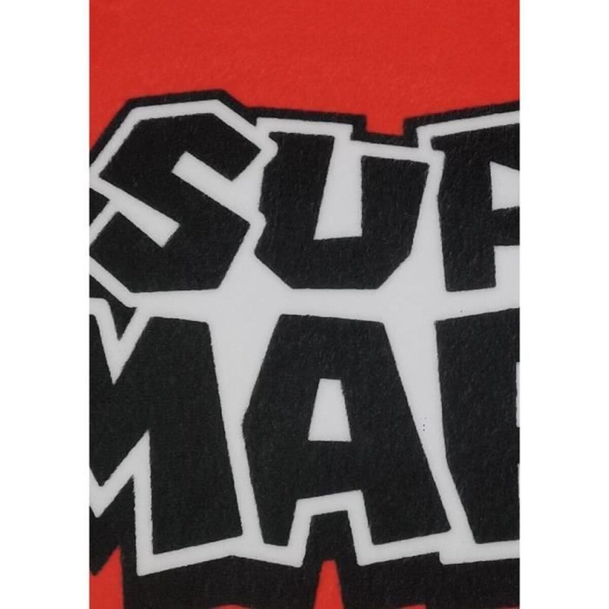 Pernă Mario Bros 43 x 3 x 43 cm Alb Roșu Poliester Ciupercă