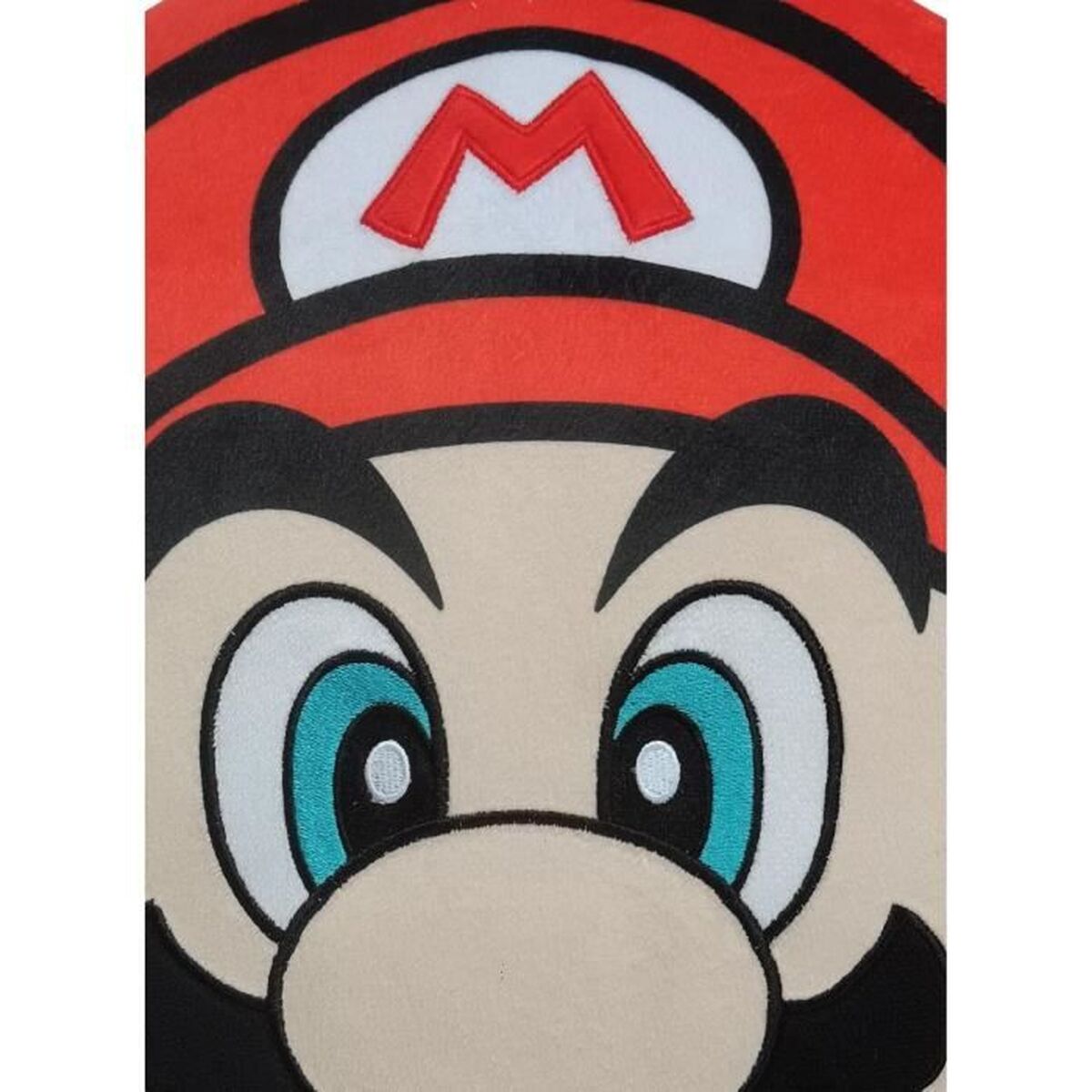 Pernă Mario Bros 41 x 3 x 41 cm Albastru Alb Maro Negru Roșu Bej Poliester Față