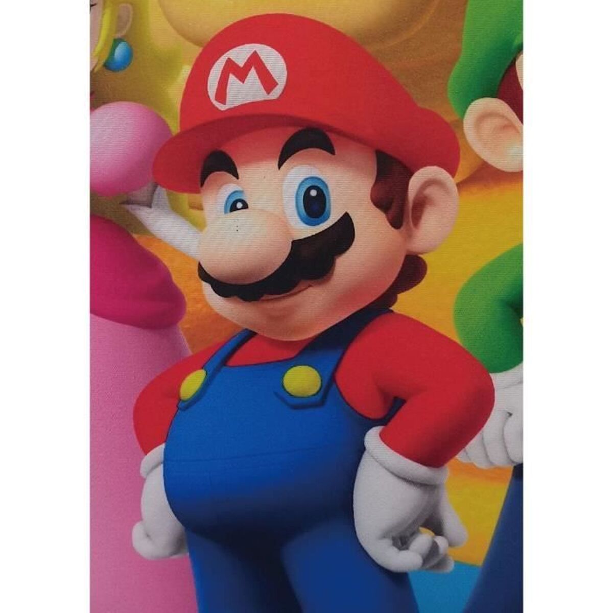 Pernă Mario Bros 41 x 3 x 39 cm Multicolor Poliester Infantil
